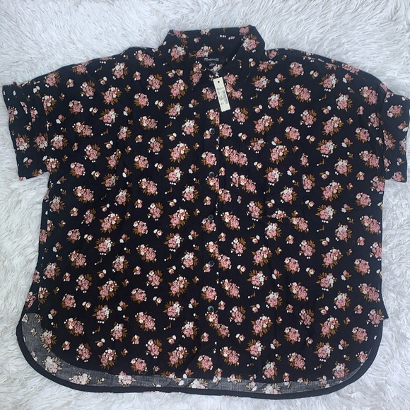 Corduroy Daily Shirt in Homestead Bouquet Size S - Picture 5 of 9